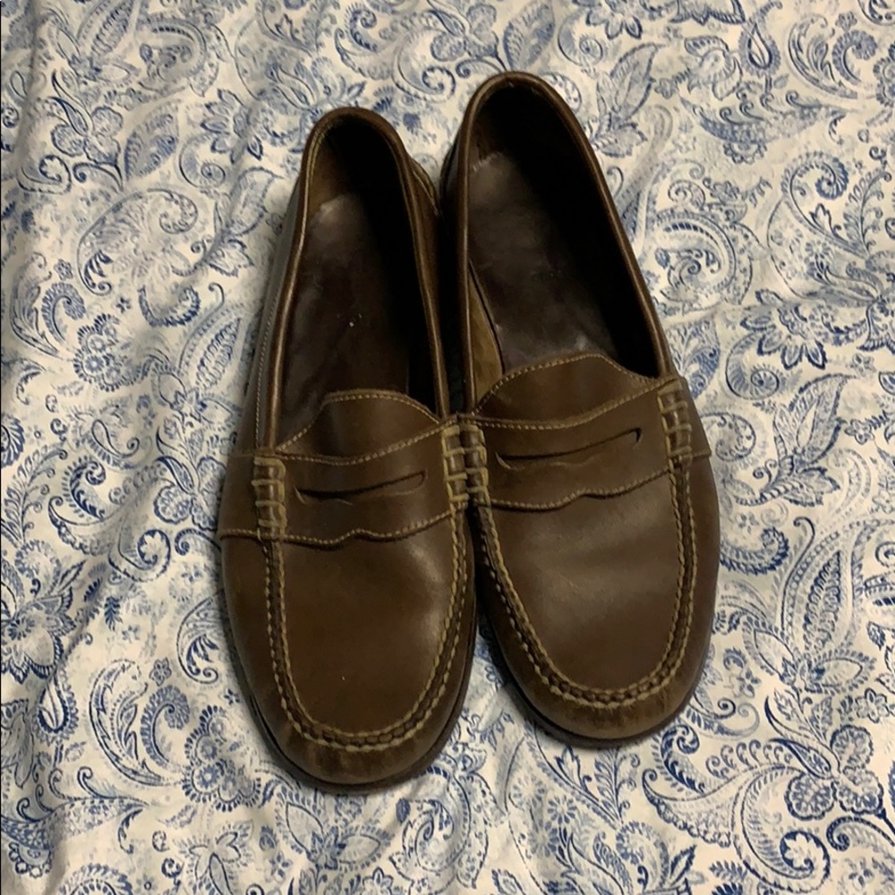 Polo Ralph Lauren slide on dress shoes